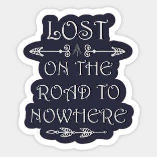 Lost Nowhere Sticker